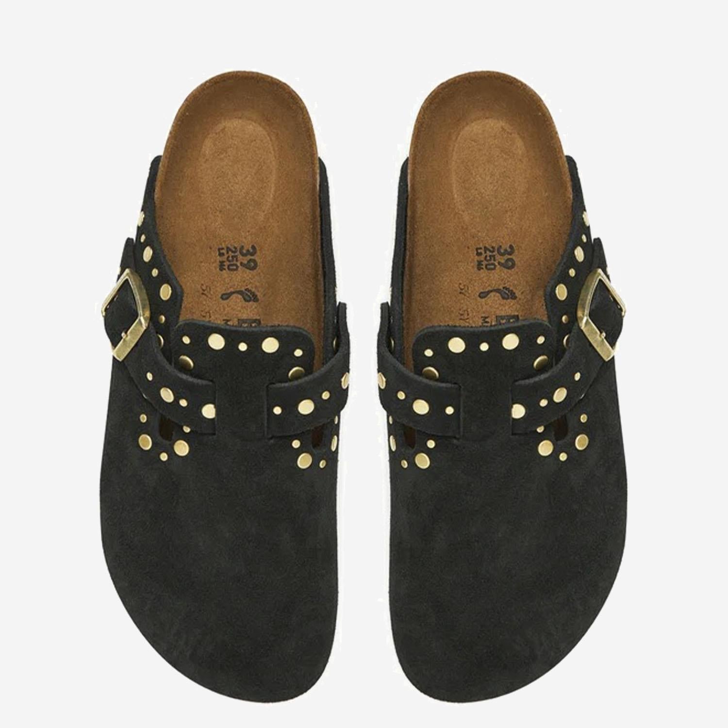 BOSTON RIVETS IN SUEDE 1030491 BLACK BIRKENSTOCK 