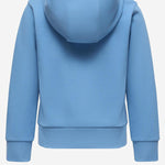 FELPA LOGATA CON CAPPUCCIO IN COTONE 8G0000989AKM 70G MONCLER ENFANTS 