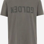 T-SHIRT IN COTONE CON LOGO GMP01220 P00067135479 GOLDEN GOOSE 