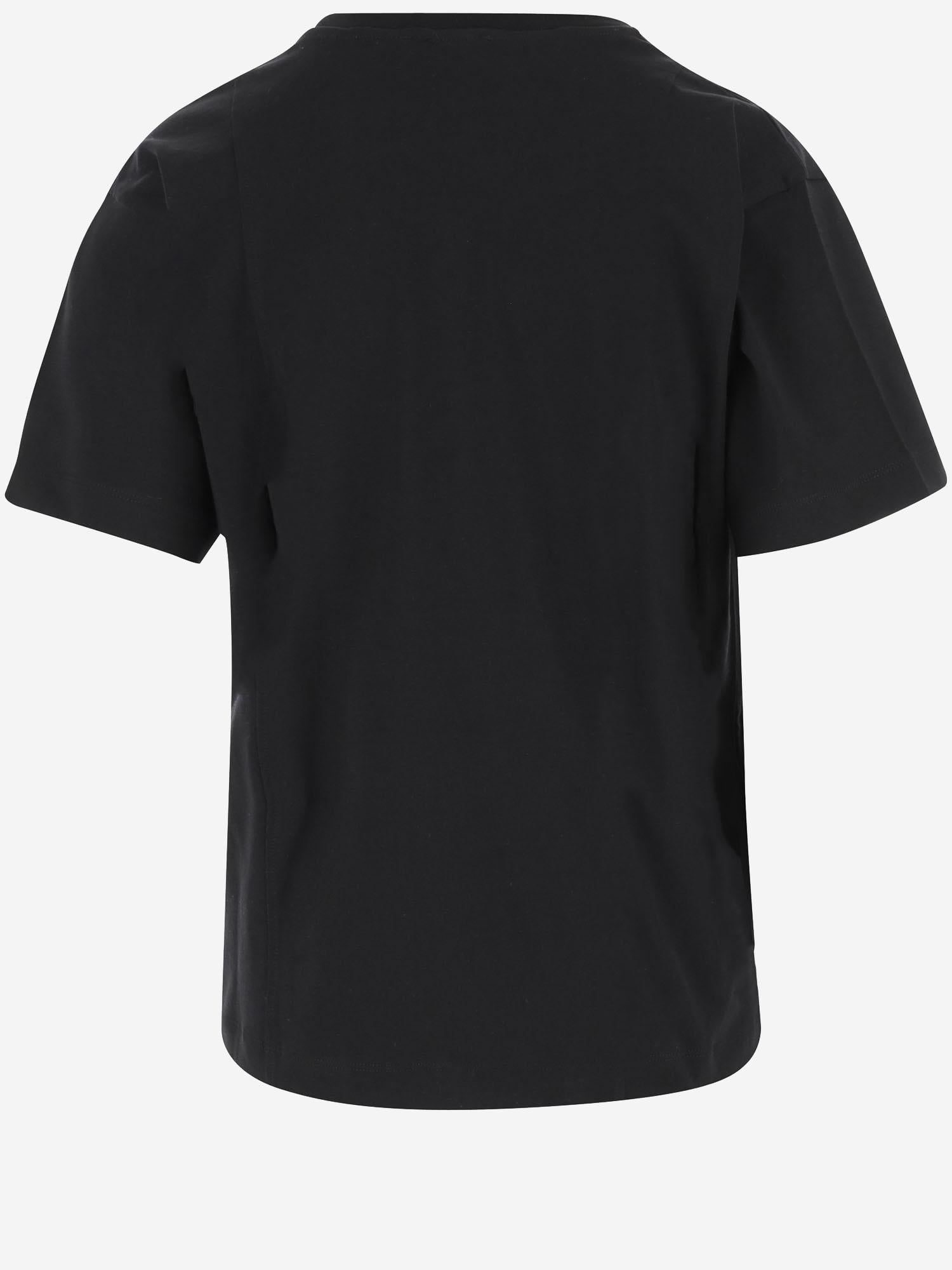 T-SHIRT IN COTONE CON LOGO 105665 A2IBZ99 PINKO 