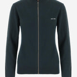 MAGLIONE IN CASHMERE CON ZIP E TOPPE AI GOMITI MMF995 1748F0L76 MIU MIU 