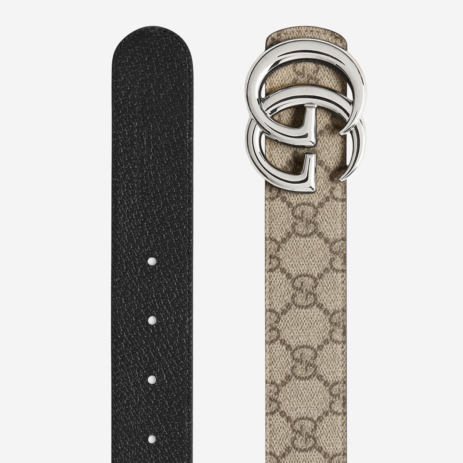 CINTURA REVERSIBILE GG MARMONT 838593 FAE0Y9870 GUCCI 