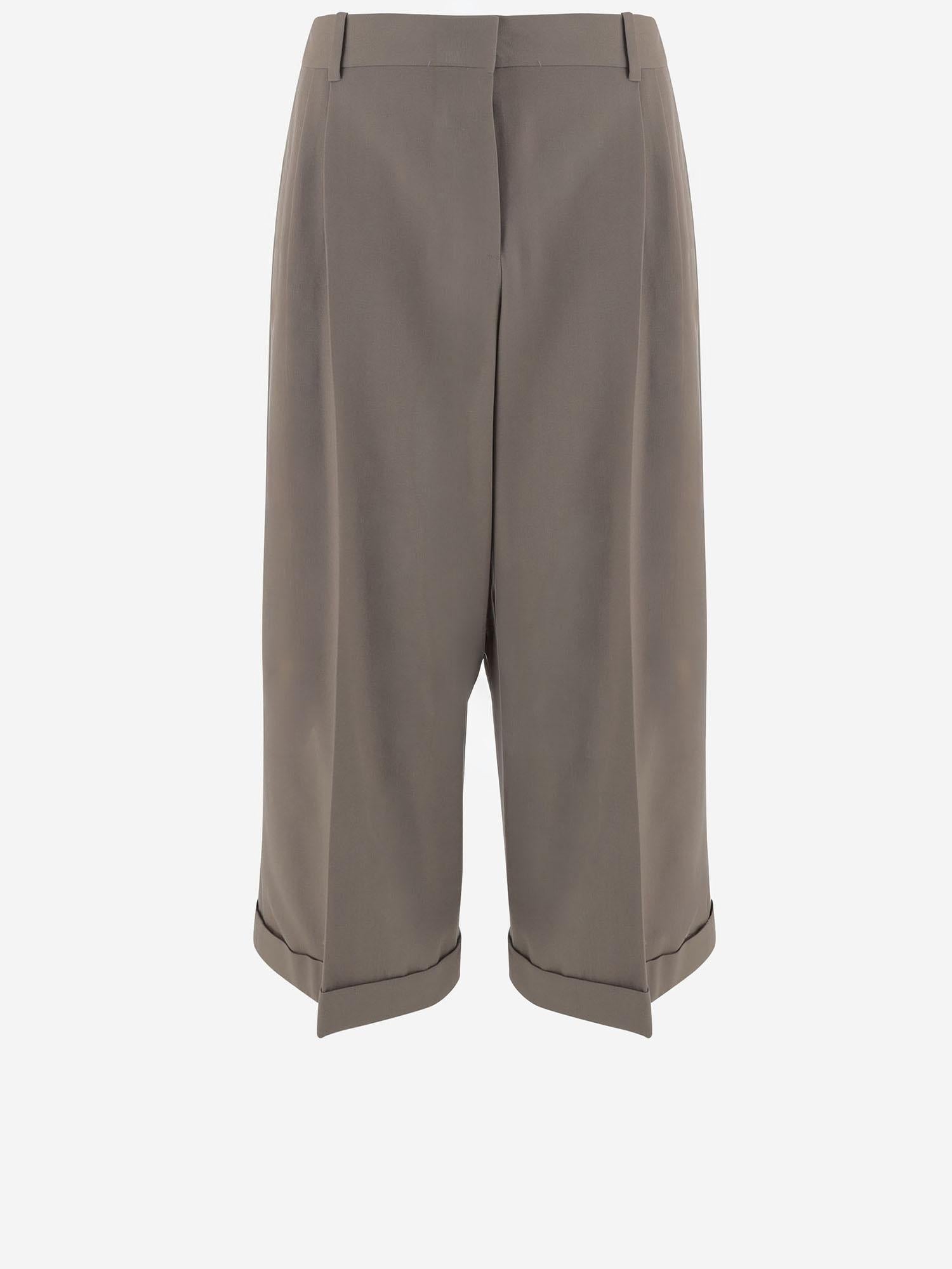 PANTALONI CROPPED IN LANA 10865W2812 DUS THE ROW 