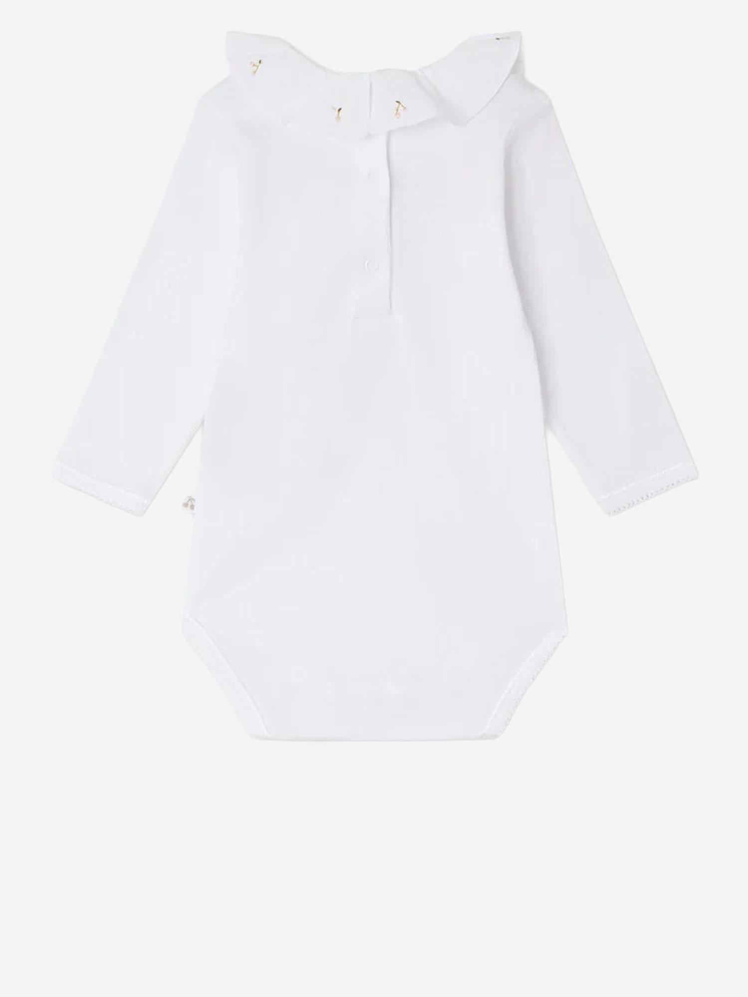 BODY IN COTONE CON LOGO PEXUNKN0701 101 BONPOINT KIDS 