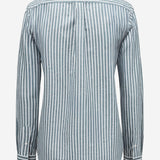 CAMICIA IN LINO E COTONE A RIGHE 211971514 500 POLO RALPH LAUREN 