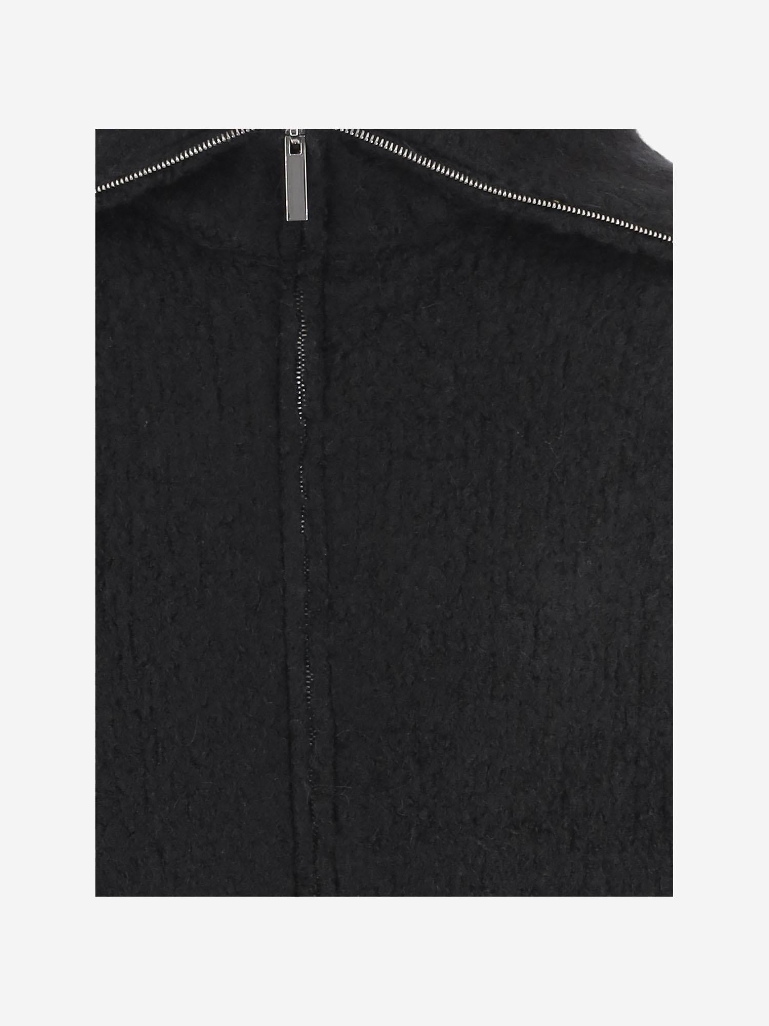 GIUBBOTTO TEDDY IN MISTO CASHMERE W25704 0900 SASUPHI 