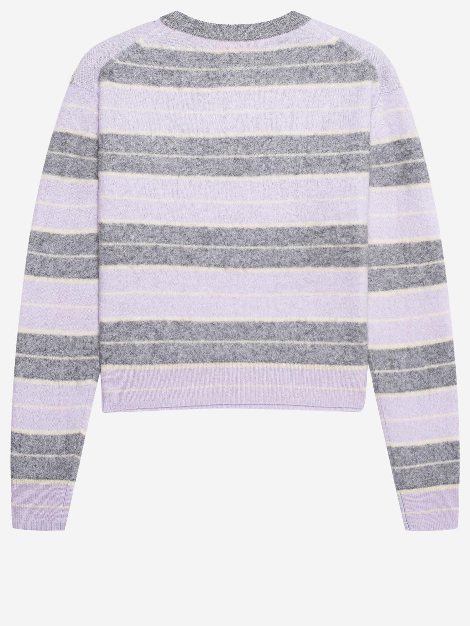 MAGLIONE IN CASHMERE CON MOTIVO A RIGHE W37910JM DUSCO GUEST IN RESIDENCE 