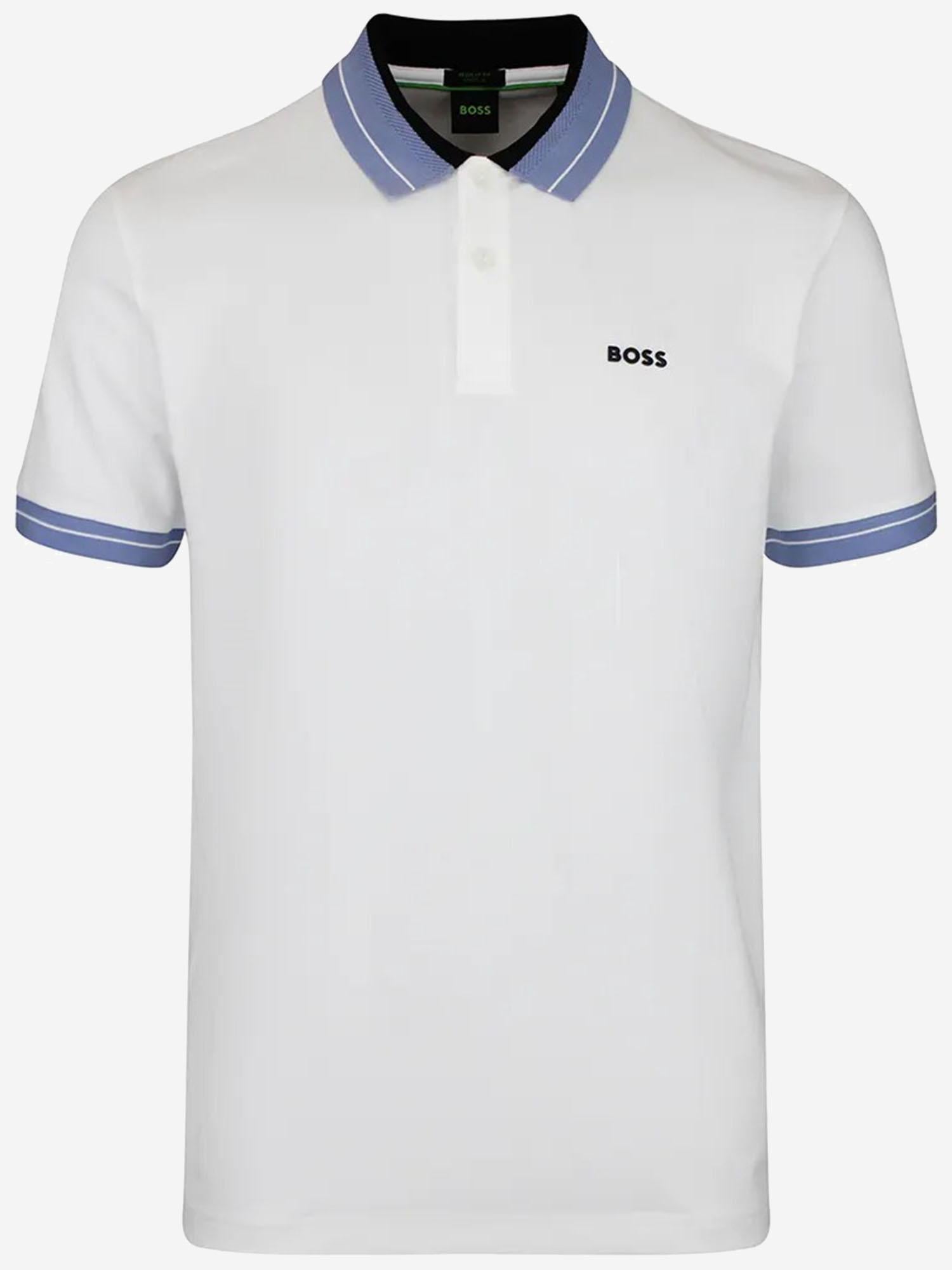 POLO IN COTONE STRETCH 50559369 100 HUGO BOSS 