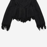 ABITO IN MISTO COTONE CON BORDI SFRANGIATI MAT02J102 1 MATIERES FECALES 