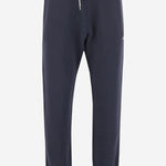 JOGGERS IN COTONE CON LOGO SPPMA3JB JERSEYBLUE AUTRY 