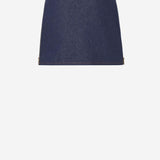 GONNA IN DENIM DI COTONE FLQ608 AOHSF0QB0 FENDI 