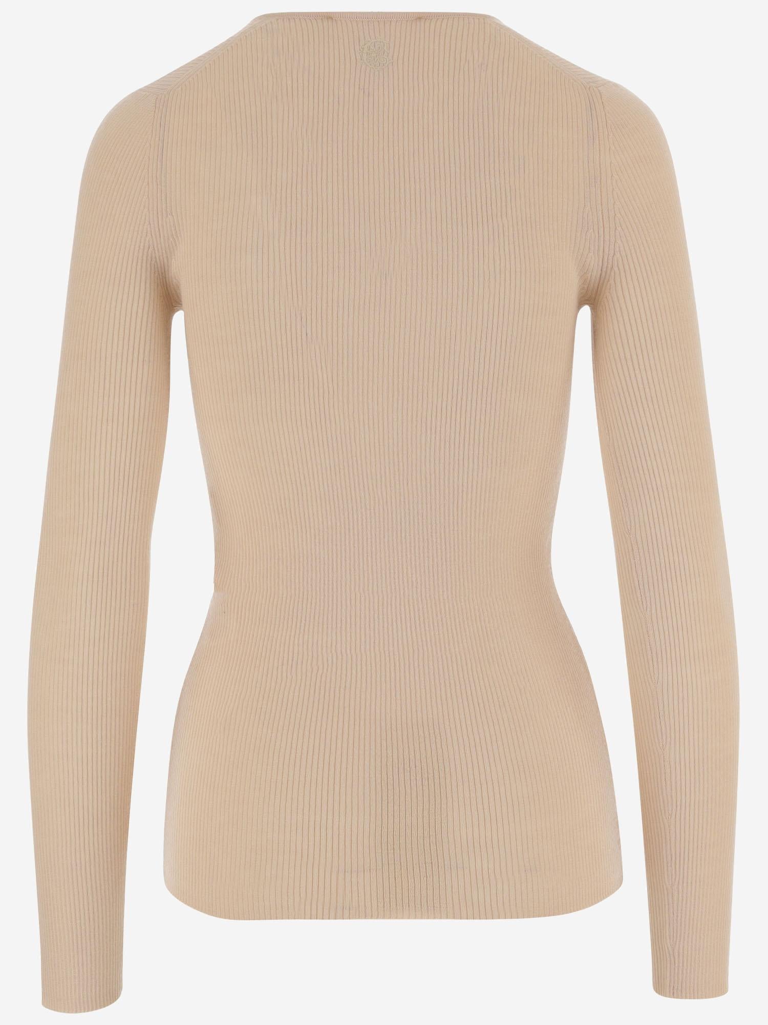 MAGLIA HENLEY IN LANA CH25WMP05530 6I6 CHLOE 