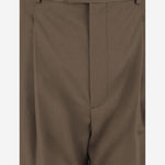 PANTALONI IN COTONE 6252K21140 CHESTNUT CARVEN 