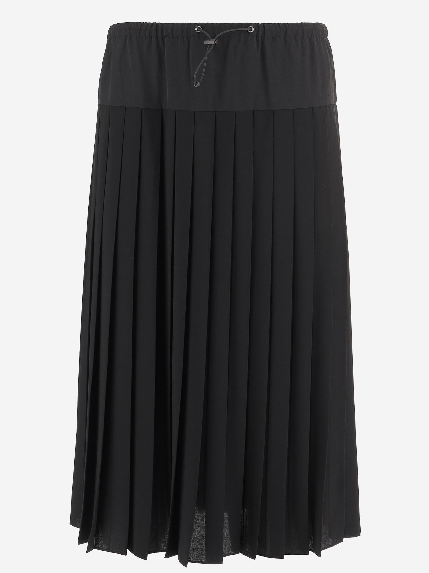 GONNA PLISSÉ CON COULISSE IN NYLON 2277D538B7 10241 ASPESI 
