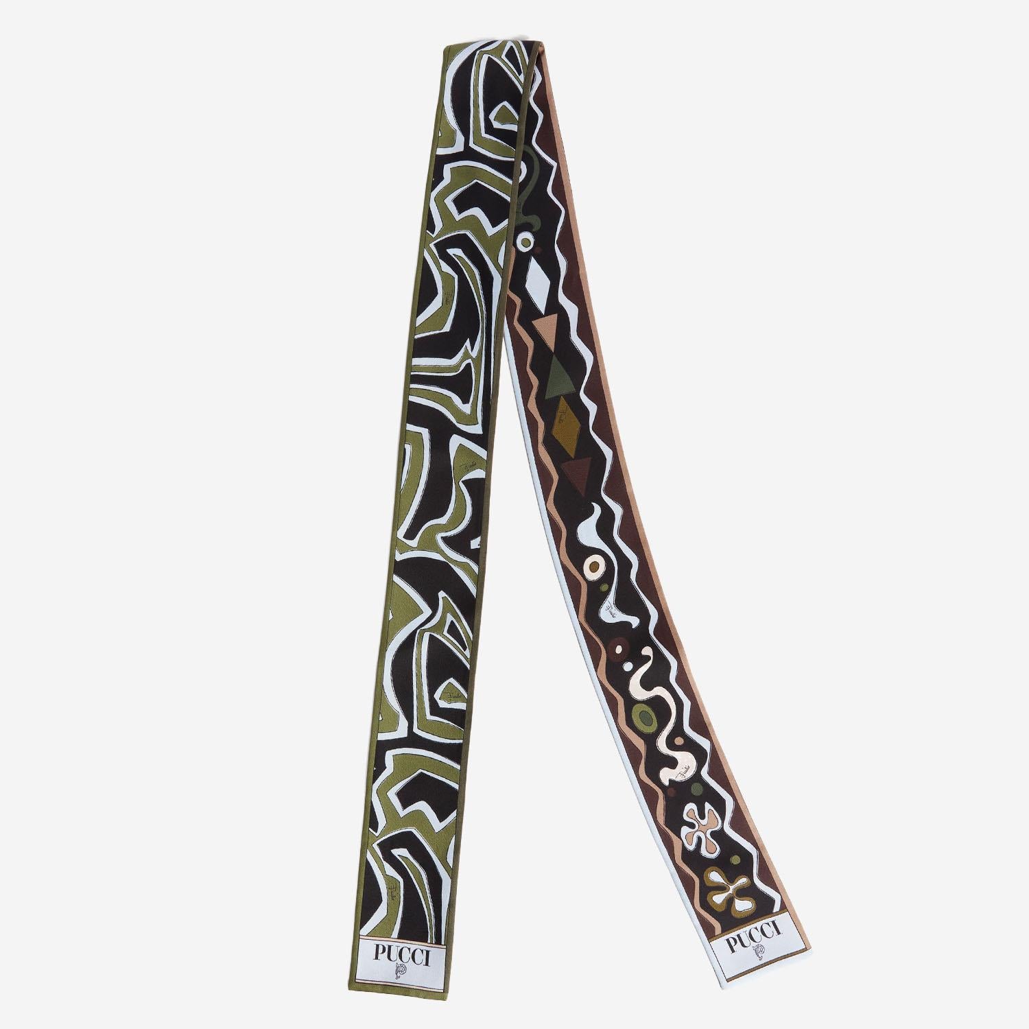 FOULARD IN SETA CON STAMPA 6HGB316HC08 1 EMILIO PUCCI 