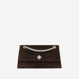 BORSA MINI KIRA TURNLOCK IN SUEDE 178150 200 TORY BURCH 