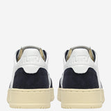 SNEAKERS MEDALIST LOW IN PELLE AULMFT07 SOFLEASUEWHTOCEAN AUTRY 