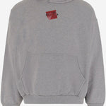 FELPA IN COTONE CON STAMPA 767877 TSVG12142 BALENCIAGA 