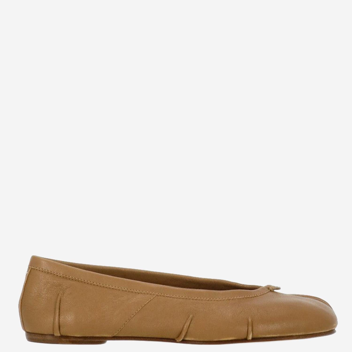 BALLERINE NEW TABI IN PELLE S58WZ0127 P6378T4091 MAISON MARGIELA 