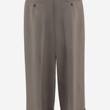 PANTALONI CROPPED IN LANA 10865W2812 DUS THE ROW 