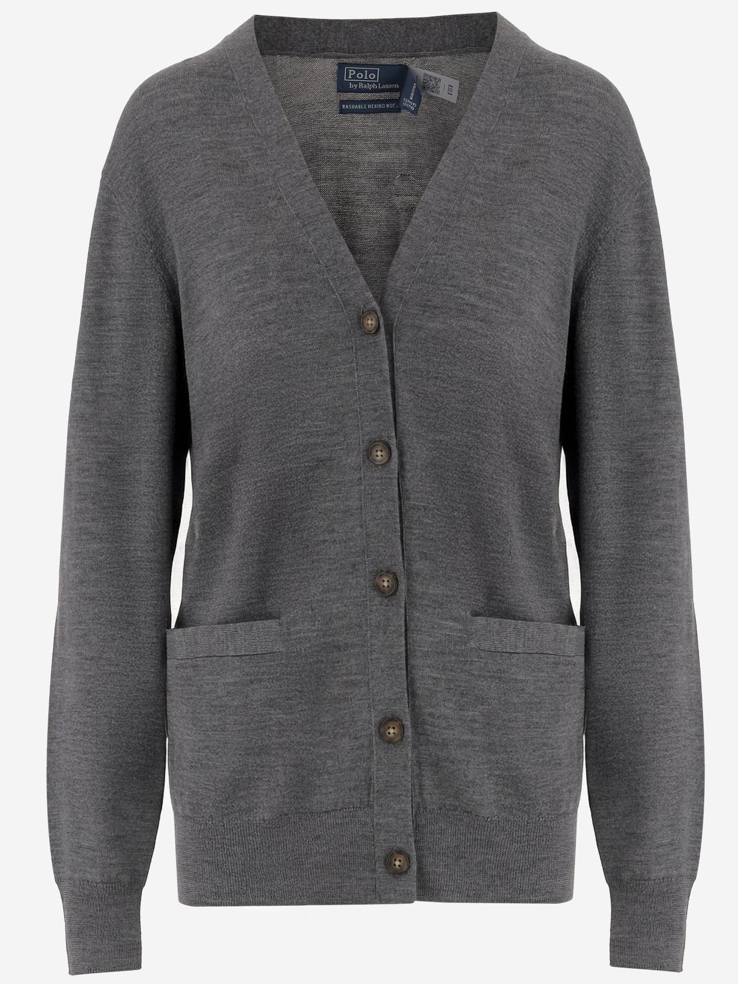 Cardigan in lana con tasche 211972138 002 POLO RALPH LAUREN 