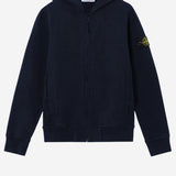 FELPA IN COTONE CON LOGO 6100004 S0040V0020 STONE ISLAND KIDS 
