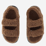 SANDALI IN SHEARLING CON SUOLA SPESSA 2420020 M008 MOON BOOT 