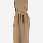 CAPPOTTO LUNGO SENZA MANICHE IN CAMMELLO BERLINA1234 001 MAX MARA 