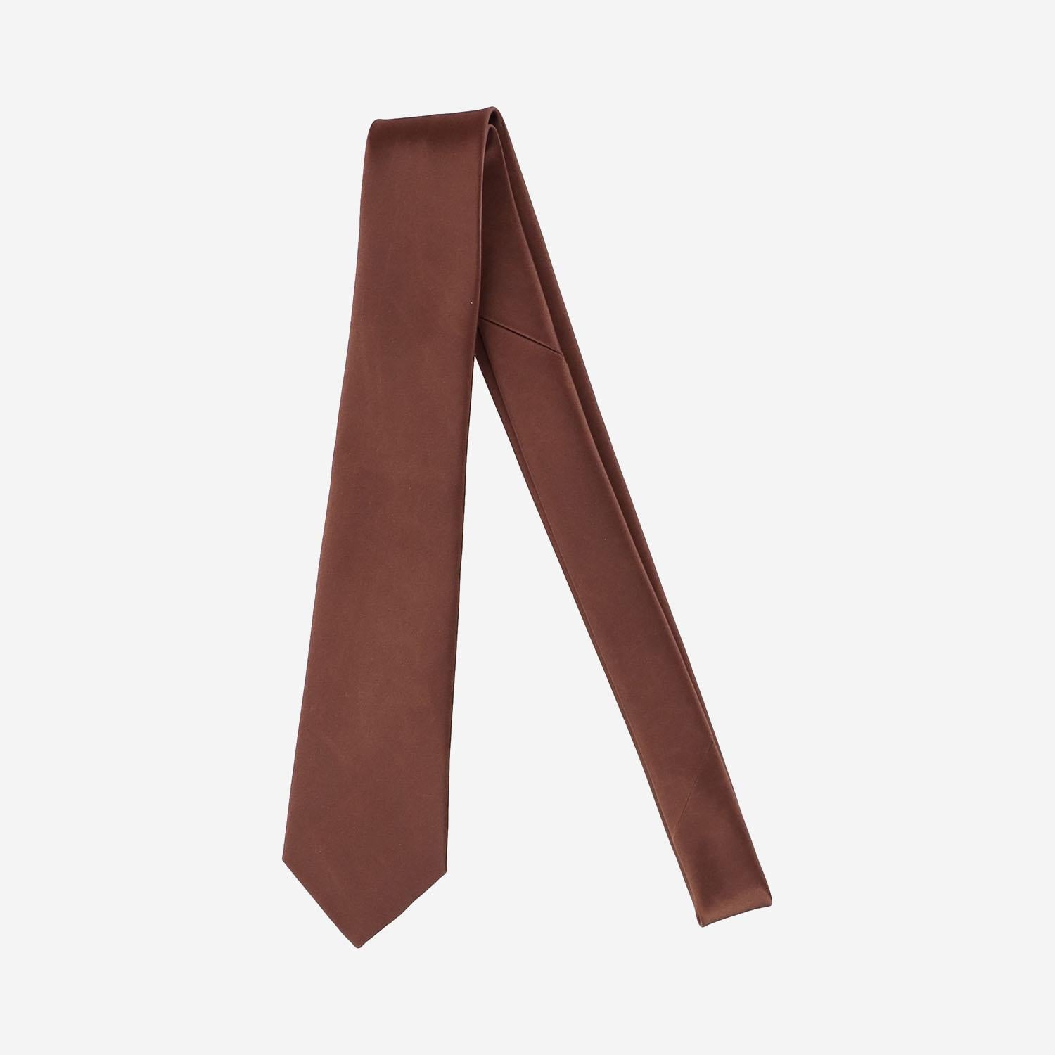 CRAVATTA IN RASO DI SETA 858355 3Y0116300 SAINT LAURENT 