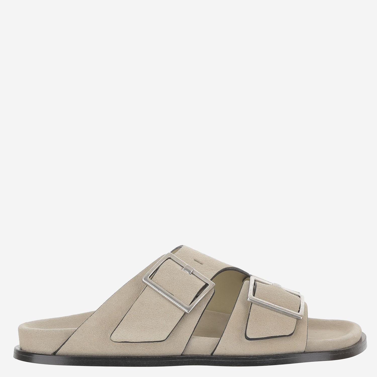 SANDALI ALBA IN PELLE SCAMOSCIATA S101185 01 ALOHAS 