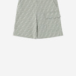 GONNA FF IN MISTO COTONE STRETCH JMF576 AVW1F1DS6 FENDI KIDS 