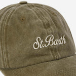 CAPPELLO DA BASEBALL IN COTONE CON LOGO DAS0004 00892L MC2 SAINT BARTH 
