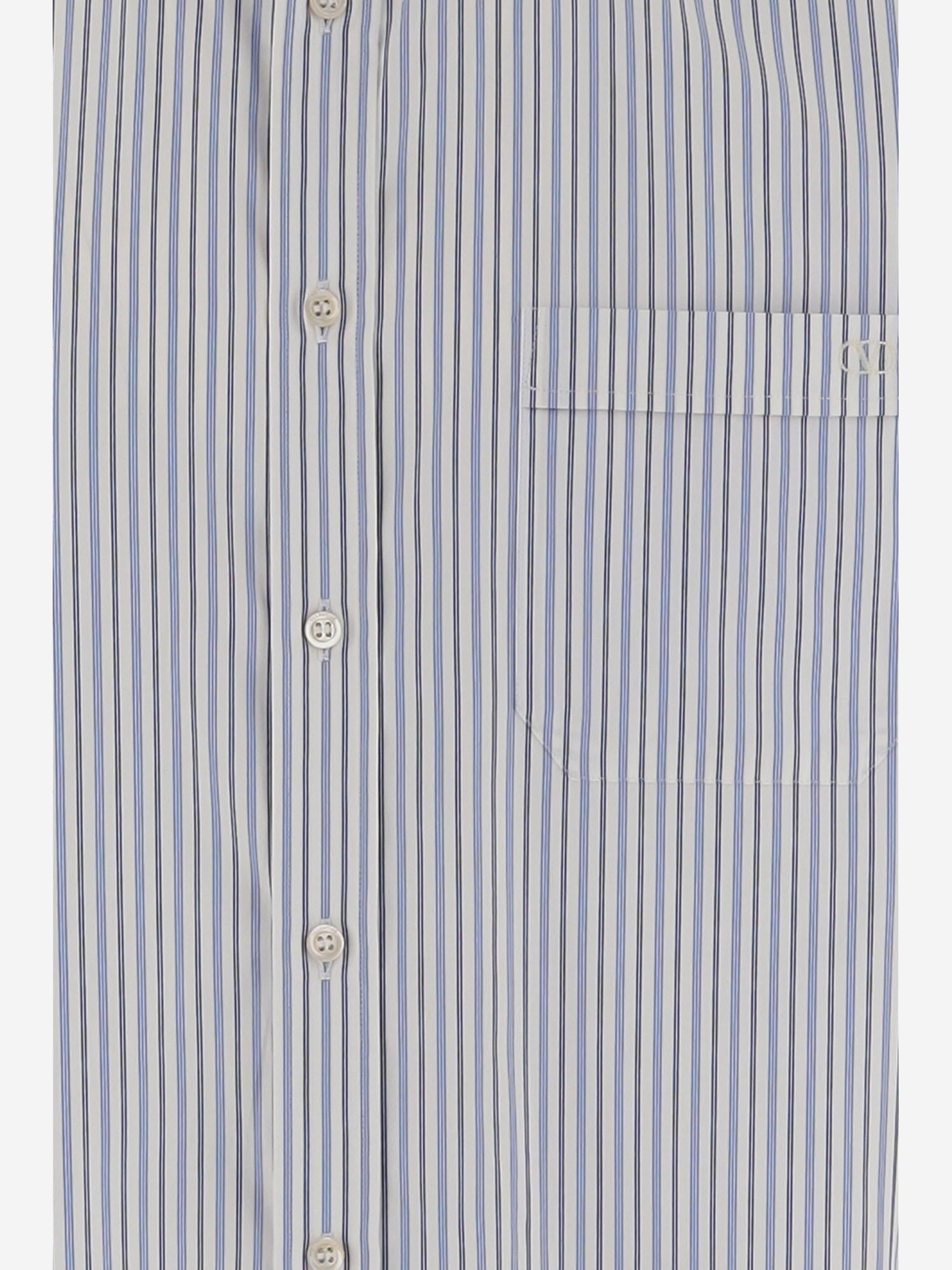 CAMICIA IN COTONE CON LOGO 8V3ABS80 B95C1L VALENTINO 