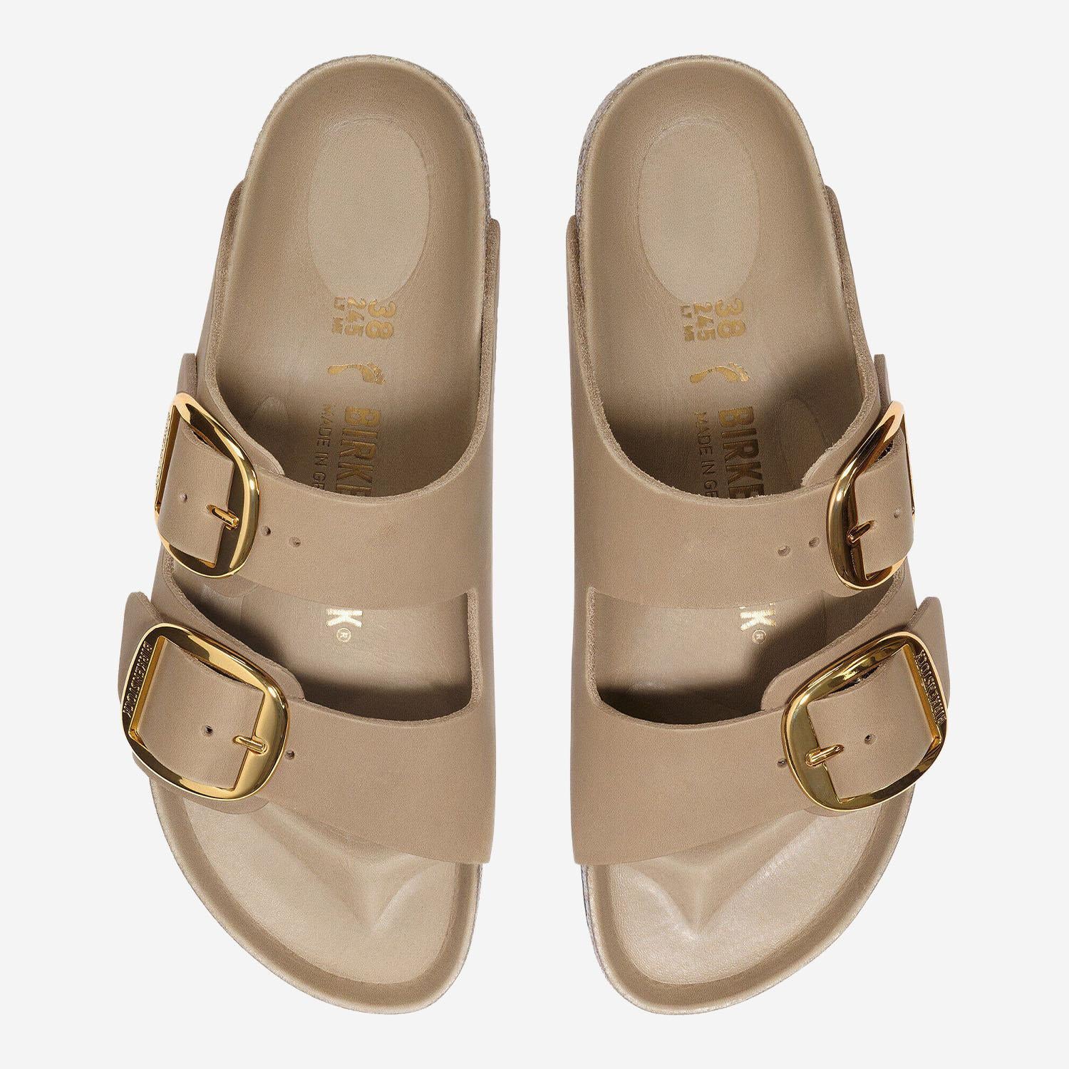 SANDALI ARIZONA BIG BUCKLE 1030395 BROWN BIRKENSTOCK 