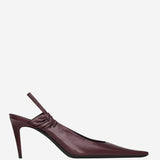 DÉCOLLETÉ ANNE-MARIE IN PELLE 841183 AAEHI6629 SAINT LAURENT 