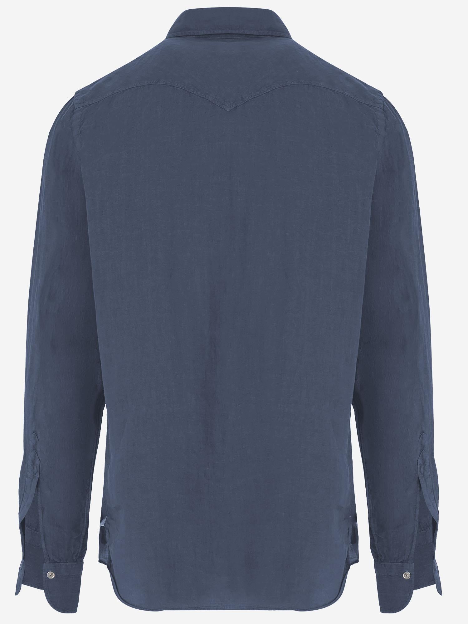 CAMICIA IN LINO P6001G 210 FINAMORE 