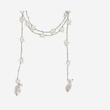 COLLANA CON CRISTALLI E PERLE V08CHAMP  MELA 