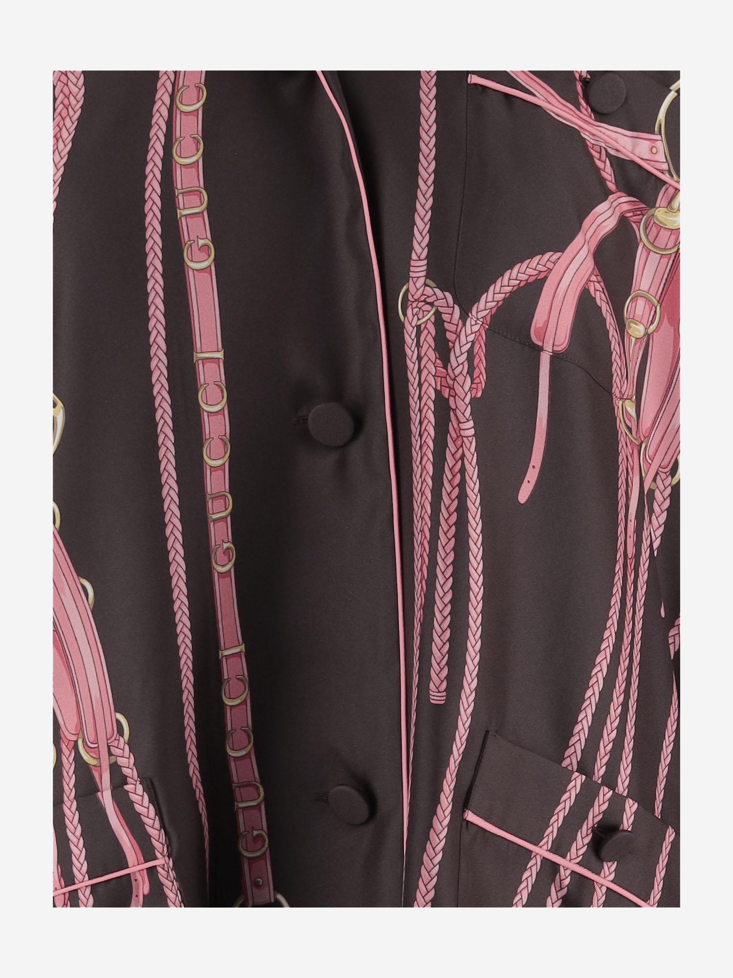 CAMICIA IN SETA 848553 ZAT9Y2083 GUCCI 