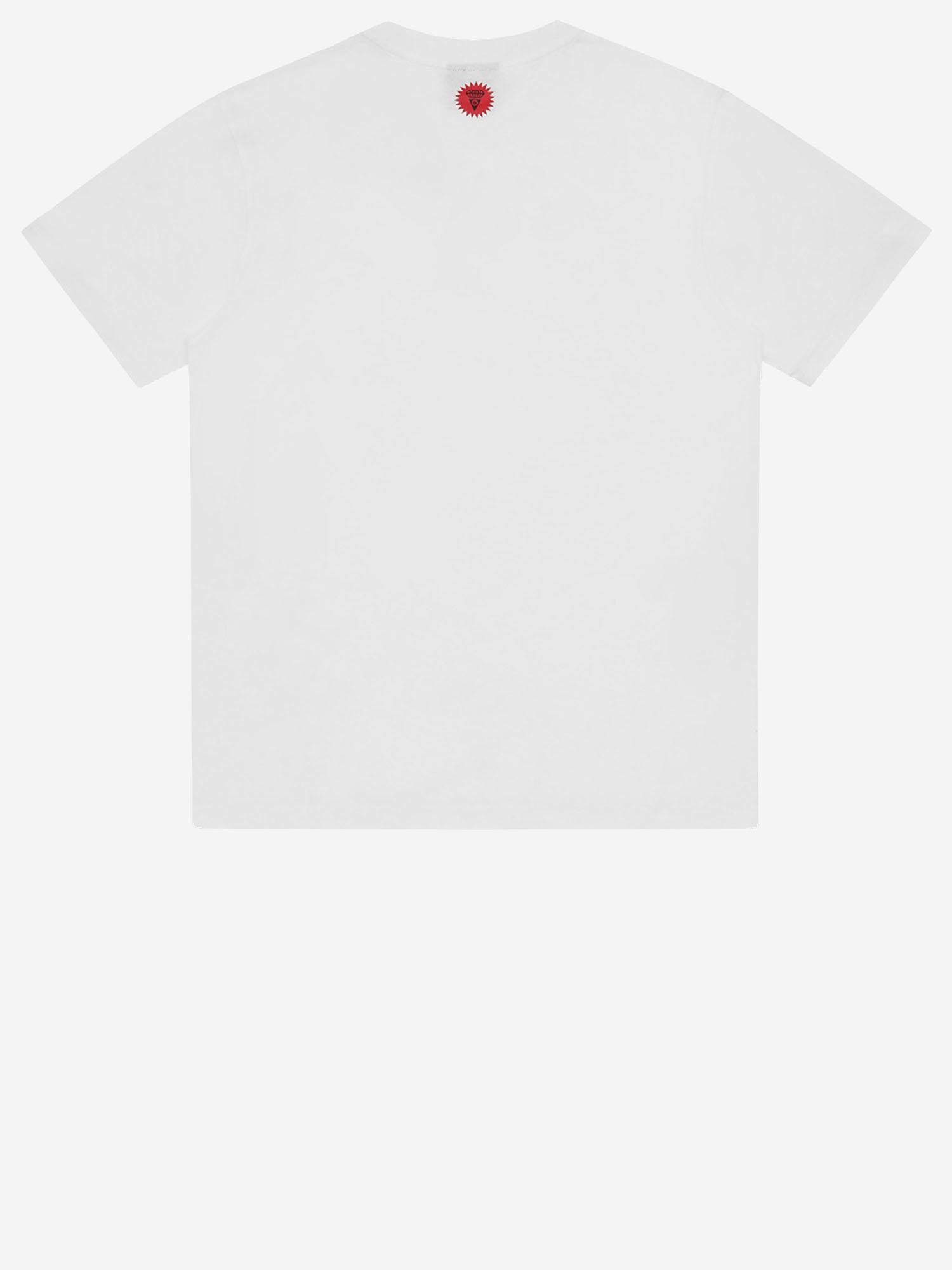 T-SHIRT IN COTONE CON LOGO IC23449 WHITE ICECREAM 